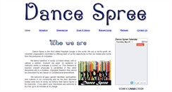 Desktop Screenshot of dancespree.org